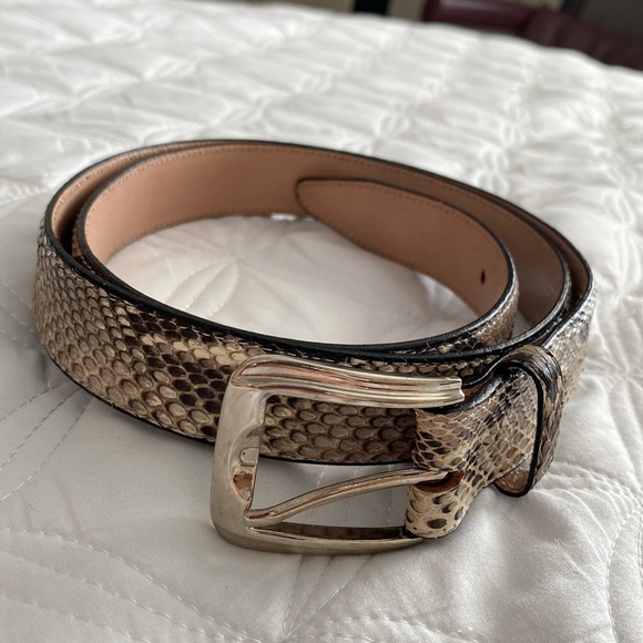 Real snake skin belt - Picture 1 of 4